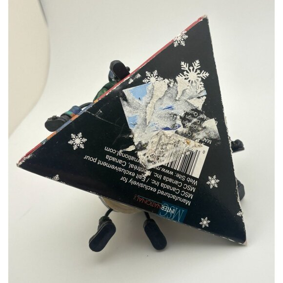 Christmas Dangling Wine Toppers Santa Snowman Reindeer Set Of 3 Bottle Stoppers - Picture 5 of 7